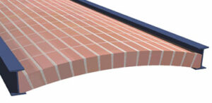 Preußisches Kappengewölbe / Kappendecke Stabeko